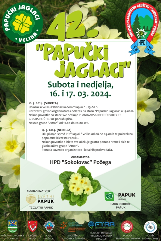 plakat Papucki jaglaci 2024 PLAKAT NOVO