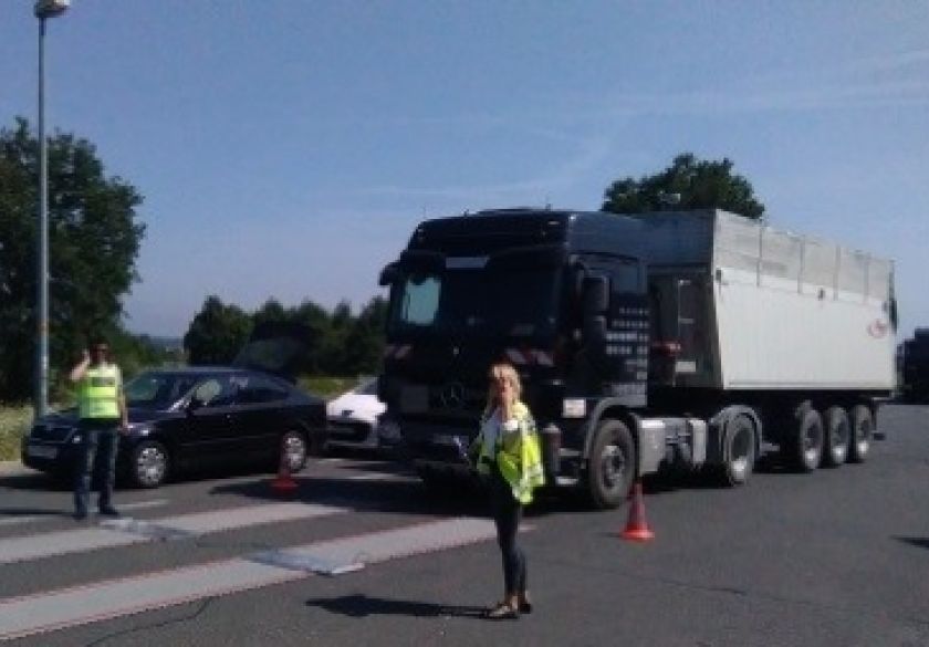 Proveden nadzor teretnih vozila u Ferovcu – utvrđena tri prekršaja prekoračenja dopuštene mase
