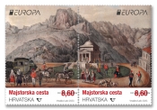 Europa – stare poštanske rute