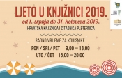 Ljeto u knjižnici 2019. u Pleternici