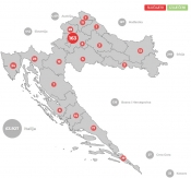 Ukupno dosad 361 zaraženih osoba u Hrvatskoj