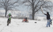 Prvog dana vozili motocross po snijegu