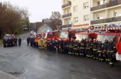 Održana združena vatrogasna vježba Vatrogasnog centra Kutjevo