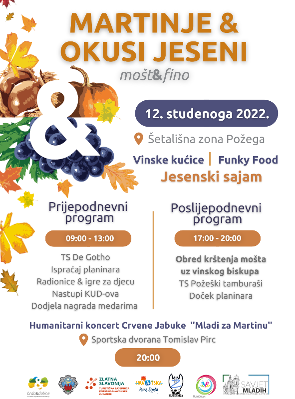 Martinje Okusi jeseni 2022. Plakat