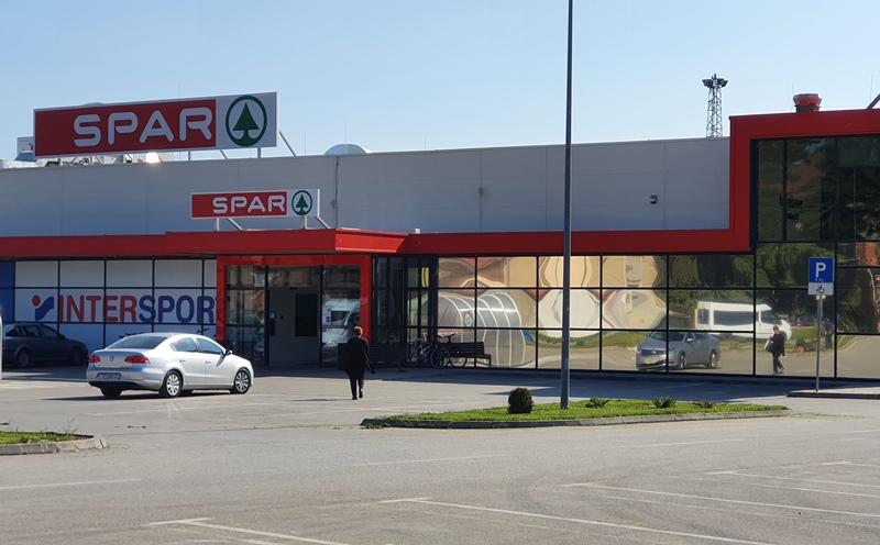 Spar parking