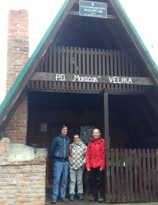 Izlet Pogled sa balkona na jesenje boje šume 28.11.2021 2