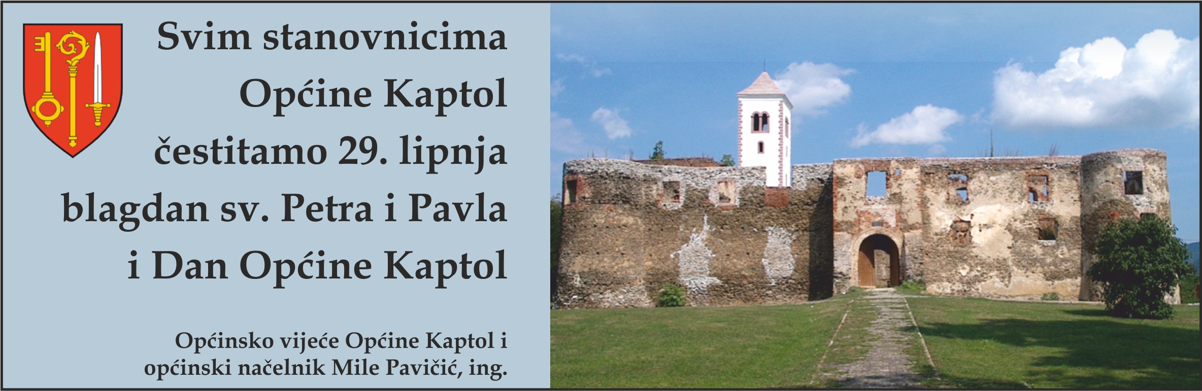 kaptol cestitka