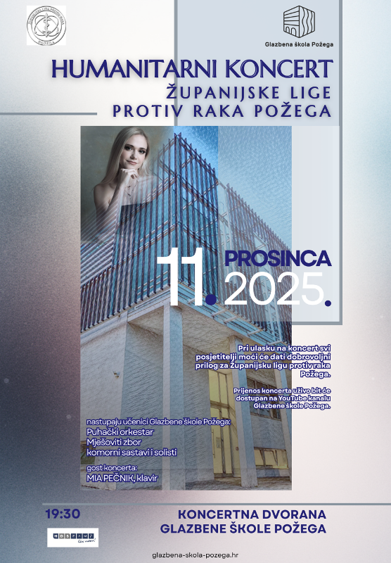 smanjeno11. 12. 2025. Koncert za Ligu protiv raka