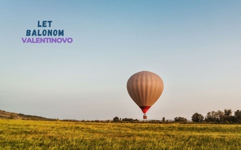 Let balonom savršen poklon za Valnetinovo