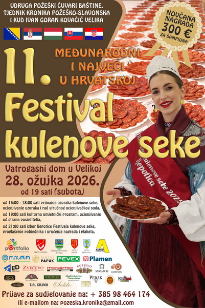 Festival kulenove seke 2026