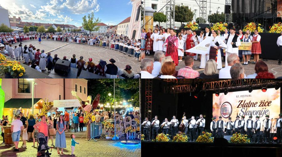 Požega zakoračila u četiri dana 57. festivala Zlatne žice Slavonije
