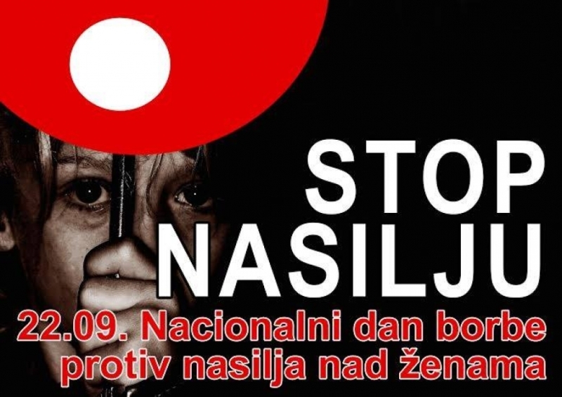 22. rujna - Nacionalni dan borbe protiv nasilja nad ženama obilježava se po 14. puta