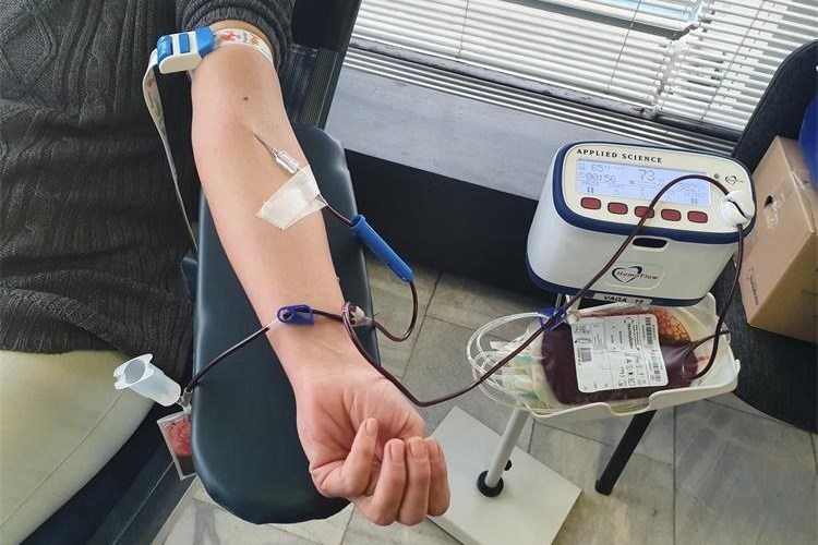 7. Akcija dobrovoljnog darivanja krvi kroz tri dana - 27., 28. i 29. listopada prikupila 349 doza krvi i time spasilo brojne živote