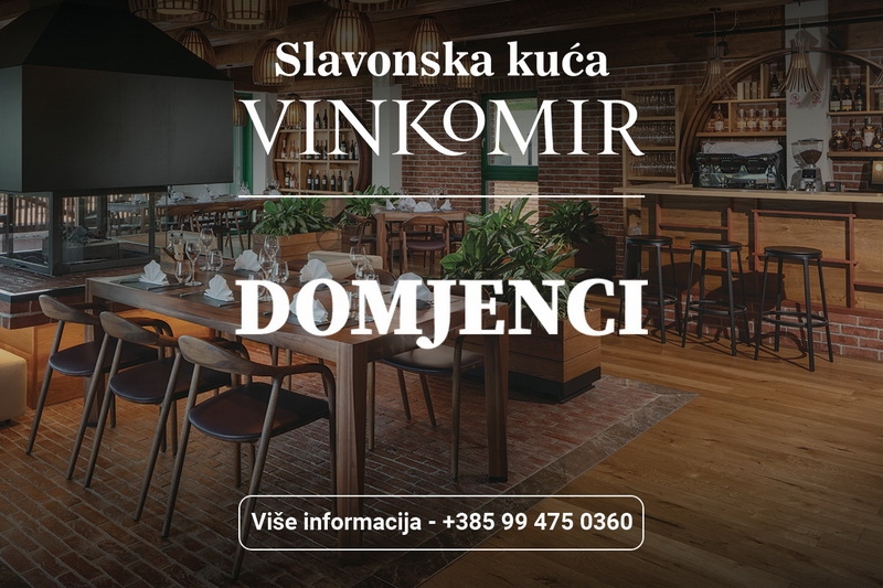 Blagdanski domjenci u Slavonskoj kući Vinkomir