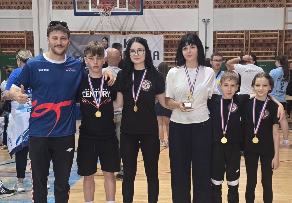 Borac Požega bez poraza, na dva natjecanja 10 pobjeda, 7 zlata i pehar, Anamarija najbolja juniorka!