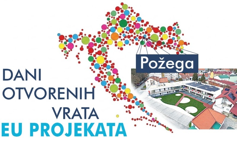 Dani otvorenih vrata EU projekata Grada Požege, Razvojne agencije LORA i Dječjeg vrtića "Pod gradom" na temu "Obitelj i EU"