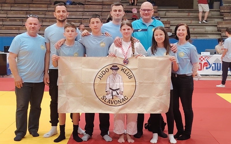 Dvoje natjecatelja Judo kluba "Slavonac" na Prvenstvu RH u judu U14 - Ema srebrna i viceprvakinja Hrvatske