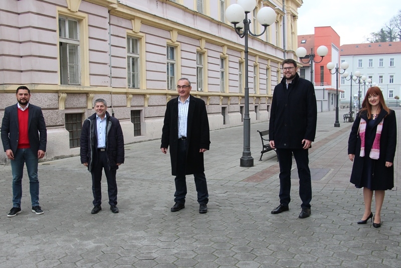 Gost Gradskog odbora SDP Požega predsjednik Peđa Grbin