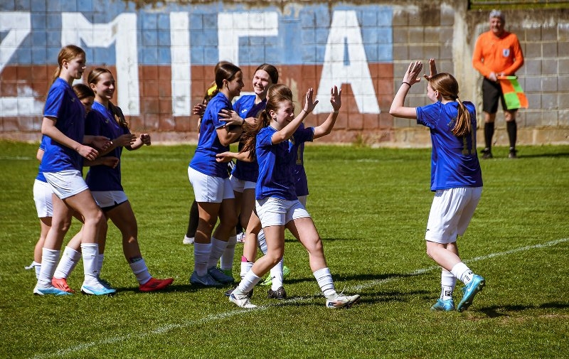 Igračice ŽNK Slavonija Požega pobijedile Osijek u susretu 13. kola 1. HNLŽ pionirki
