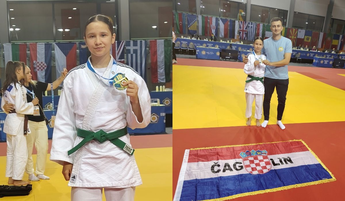 Iva Čančar ispisala povijest: Prvo europsko zlato za Judo klub "Slavonac" iz Čaglina