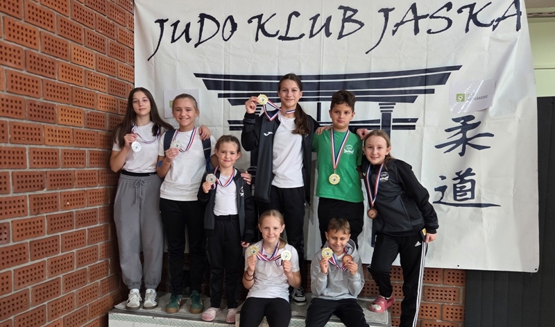 Judo klub "Jigoro" na Međunarodnom judo turniru u Jastrebarskom osvojio čak 10 medalja