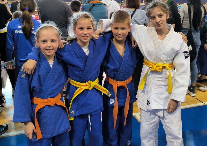 Judo klub "Jigoro" na Međunarodnom  turiniru u Beogradu osvojio 2 medalje