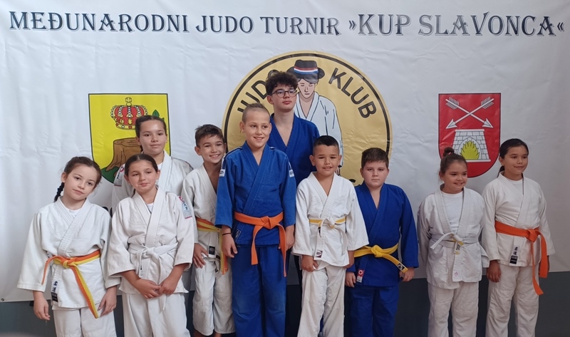 Judo klub "Judokan" Požega na 2. "Kupu Slavonca" u Čaglinu uspješan osvojivši 10 medalja