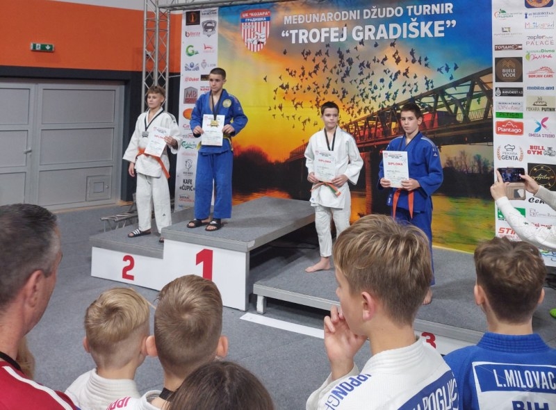 Judo klub "Slavonac" - Ema Blagojević i Ivano Bošnjak zlatni u Gradišci