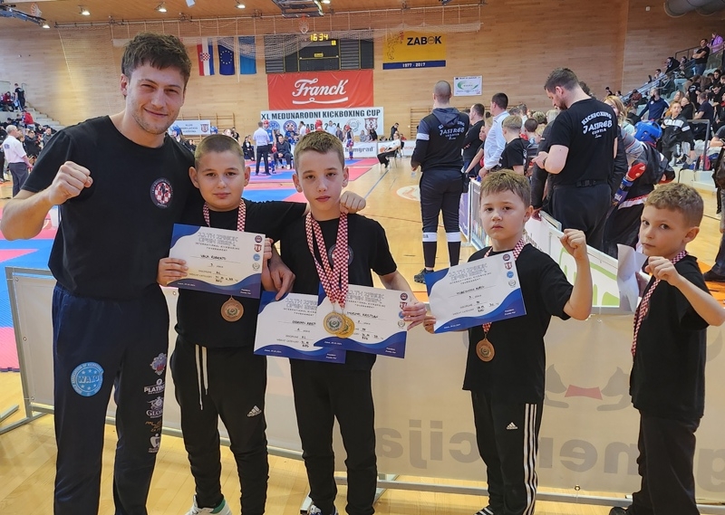 KBK "Borac" Požega odličan na Kickboxing kupu Zabok Open - Cristiano, Kristijan i Glieb osvojili zlato