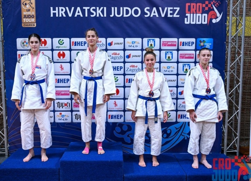 Lana Knaus postala po drugi puta  prvakinja RH i osvojila državnu zlatnu medalju u judu