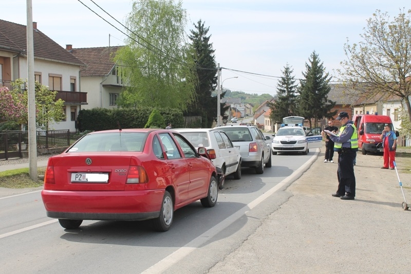 Lančani sudar tri „Volkswagena“