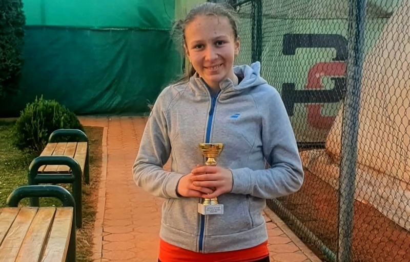 Lucija Grbeš iz TK Požega 3. na Tenis turniru u Zagrebu u kategoriji do 14 godina