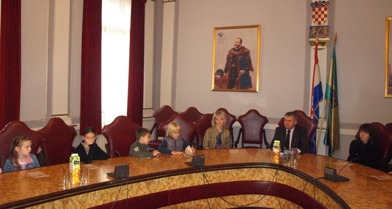 Na prijemu učenici Katoličke osnovne škole