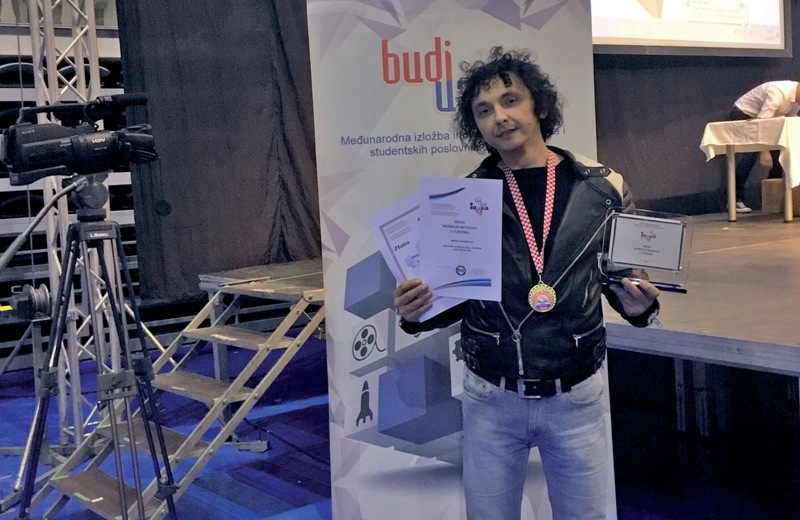 Nikola Radmirović osvojio dvije nagrade za Hrvatsku kockicu srce