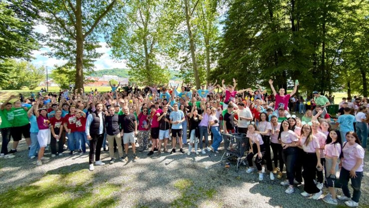 "Norijada" u Požegi prošla dobro -  Veliko slavlje maturanata po ulicama i na kraju u Parku kraj Orljave