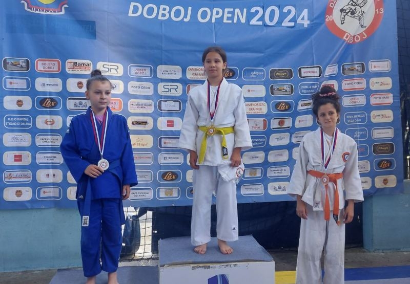 Odlični rezultati za Judo klub "Slavonac" na Međunarodnom turniru u Doboju i 9 medalja