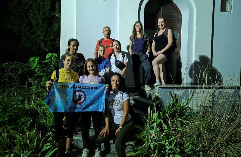 Perzeide ili Suze Sv. Lovre na Požeškoj gori promatrali članovi HPD Gojzerica Požega