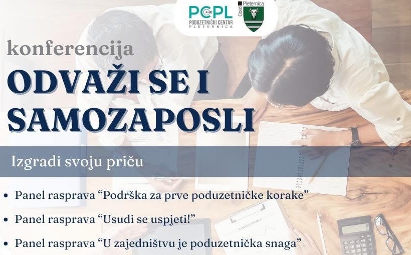 Pleternički inkubator PLINK proslavio 12. rođendan konferencijom „Odvaži se i samozaposli“ uz tri panel rasprave