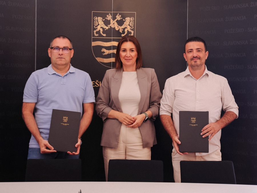 Potpisani ugovori za adaptaciju i opremanje sportske dvorane Tehničke škole u Požegi
