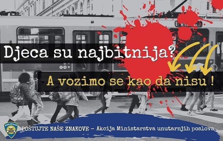 S prvim danom školske godine počinje i akcija ''Poštujte naše znakove''