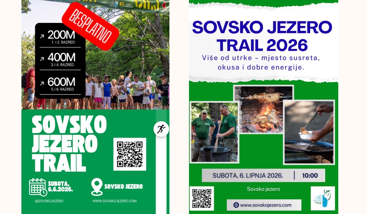 Sovsko jezero sutra domaćin trail utrke i bogatog popratnog programa