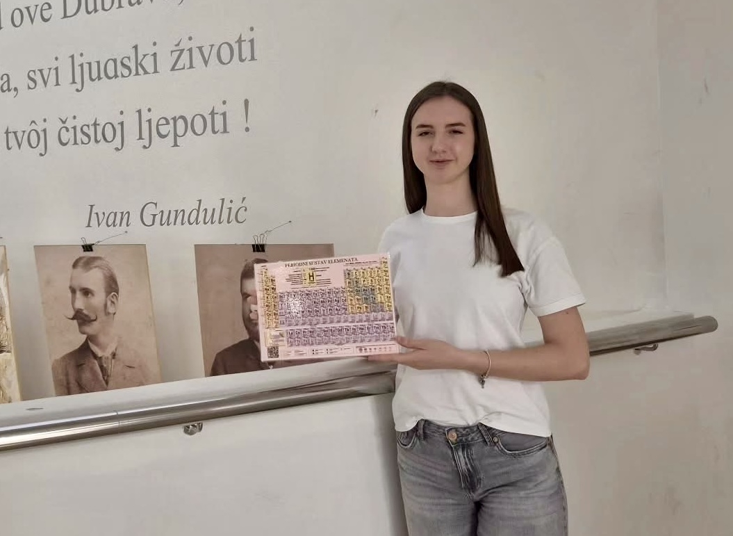 Tena Stastny pozvana na pripreme za međunarodne prirodoslovne olimpijade