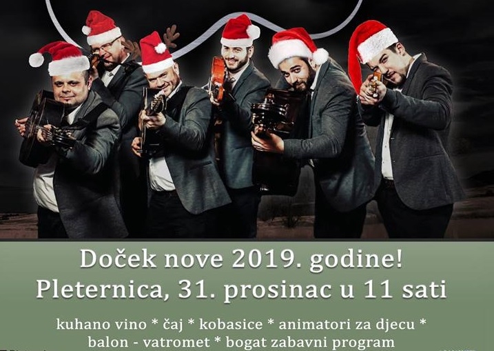 Točno u podne uz bogat zabavni program u Pleternici će staro i mlado dočekat Novu godinu