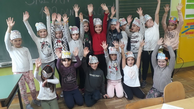 U OŠ Julija Kempfa obilježili Stoti dan škole u 1.a