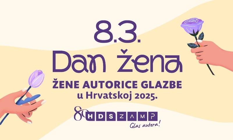 Uz nadolazeći Dan žena - Žene autorice glazbe u Hrvatskoj  - Note u brojkama / HDS ZAMP