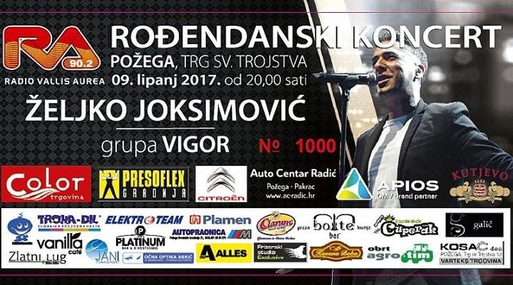 Veliki rođendanski koncert Radia Vallis Aurea