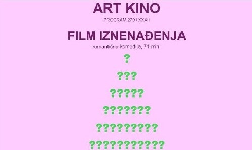 Završava 32. sezona Art kina u Požegi - za kraj ovogodišnjeg prikazivanja na programu je film iznenađenja