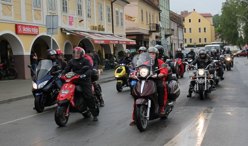 Zbog kiše slab odaziv "bikera" i građana