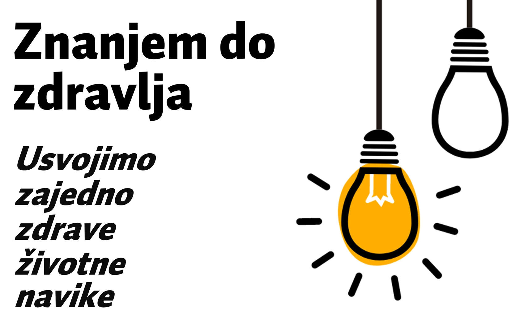 Znanjem do zdravlja  ― novi program Gradske knjižnice Požega