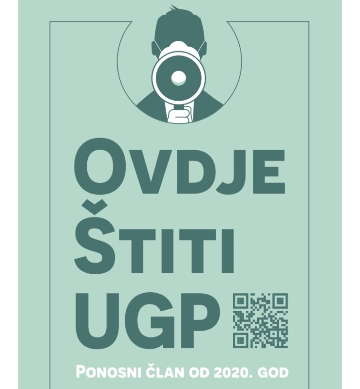 “Nema šutnje! Nema straha! Jer ovdje štiti UGP.“